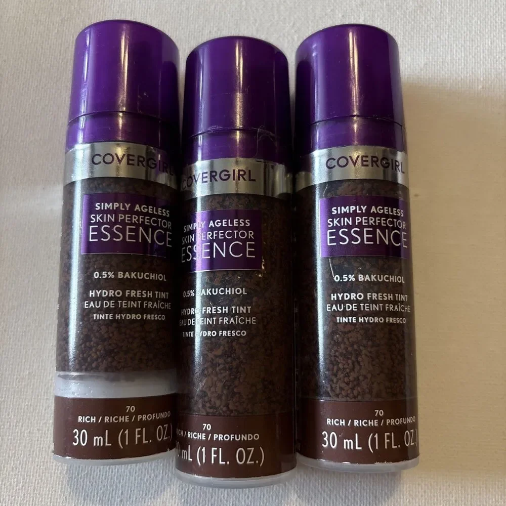 Covergirl Simply Ageless Skin Perfector Essence #3 Rich Set Of 3